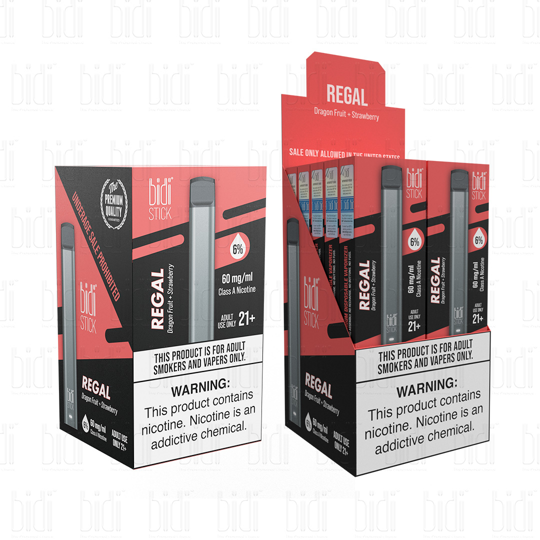 REGAL Display Box 10 Pack - Wholesale bidi vapor