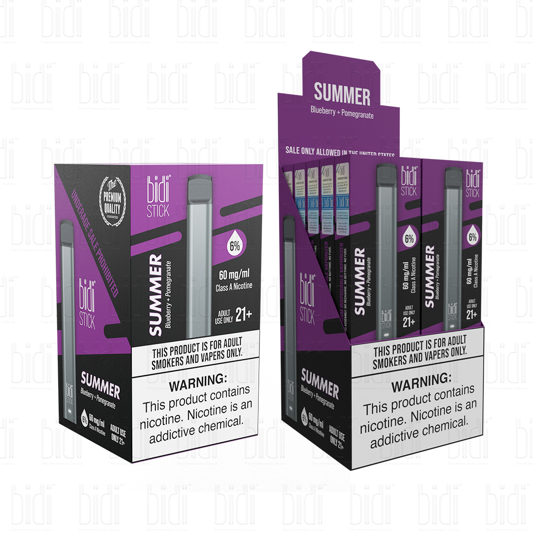 SUMMER Display Box 10 Pack - Wholesale bidi vapor