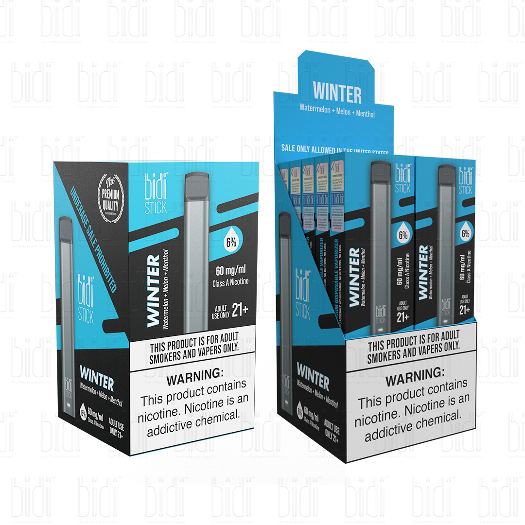 WINTER Display Box 10 Pack - Wholesale bidi vapor